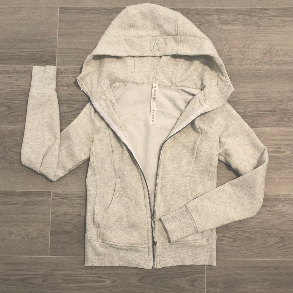 Light grey Lululemon jacket size 4.